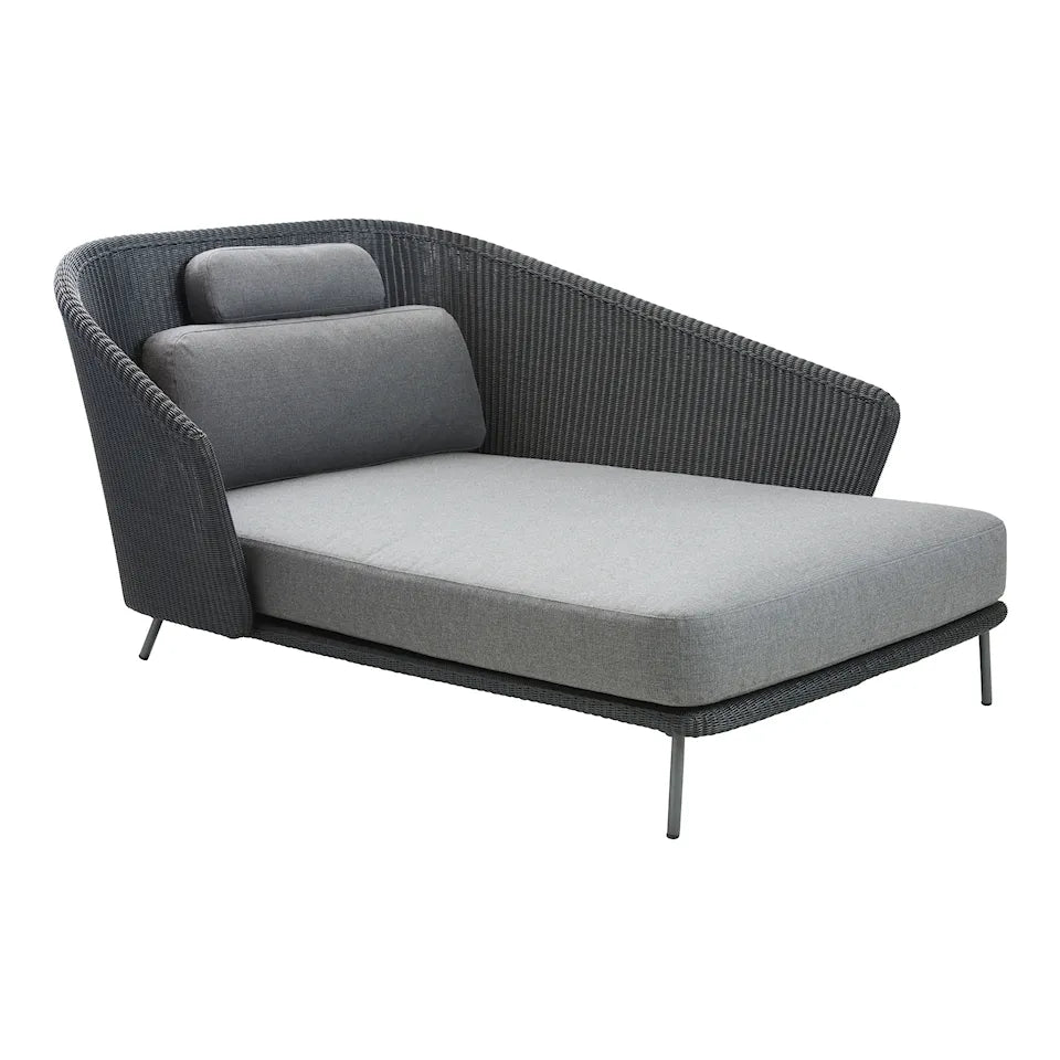 Mega Daybed CANE LINE Vanster Lounger Outdoorliege