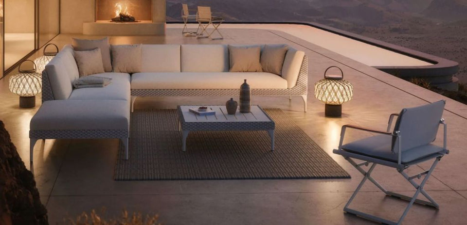 Gartensofa Loungesystem DEDON Mu Outdoorsofa