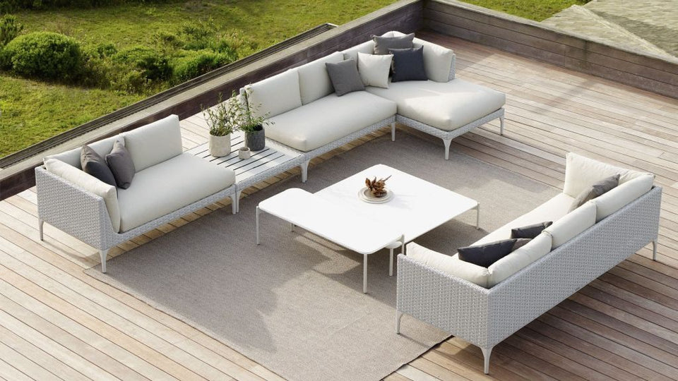 Gartensofa Loungesystem DEDON Mu Outdoorsofa