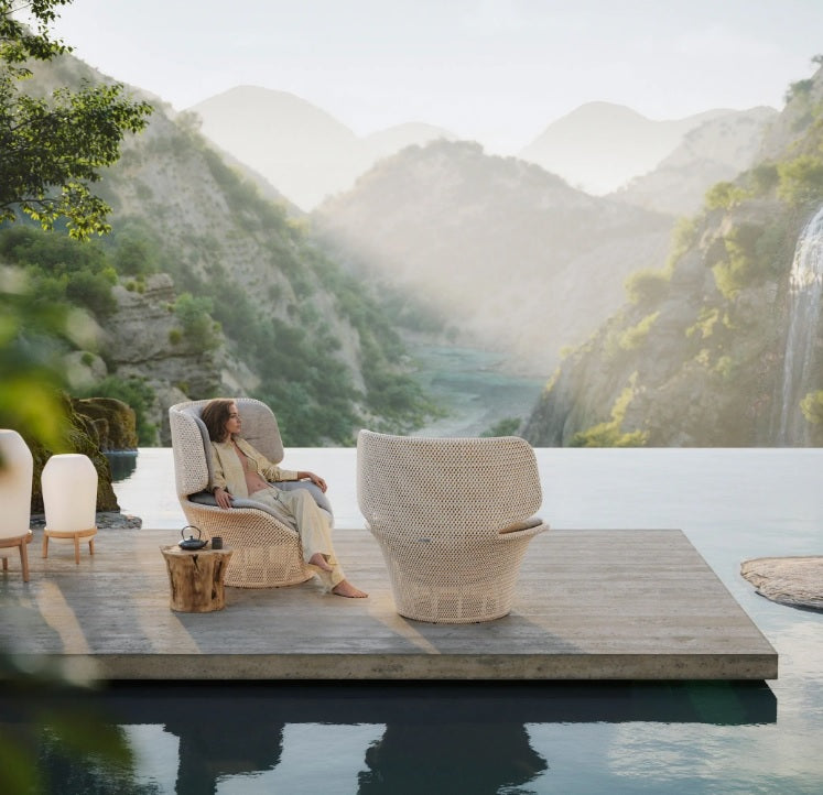 Hochlehner DEDON Seashell Grand Gartensessel