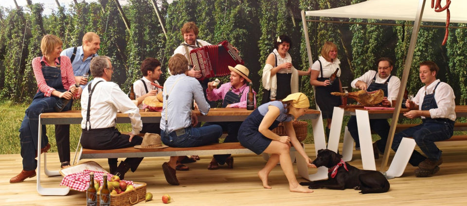 Picknickbank EXTREMIS Hopper Essgarnitur