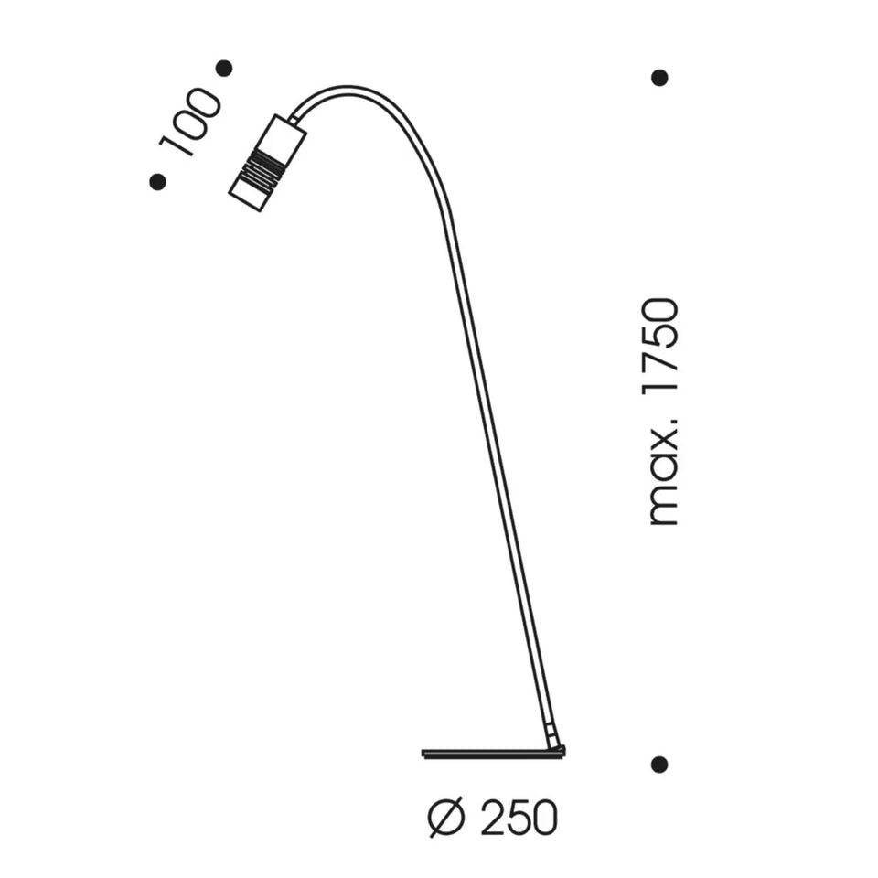 Stehleuchte OLIGO A LITTLE BIT LED Leseleuchte