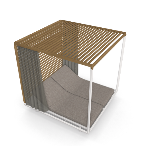 Pavillon Daybed TRIBU Sunscape Roof