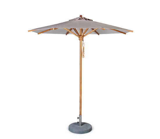 Sonnenschirm WEISHÄUPL Teak Schirm verschiedene Größen