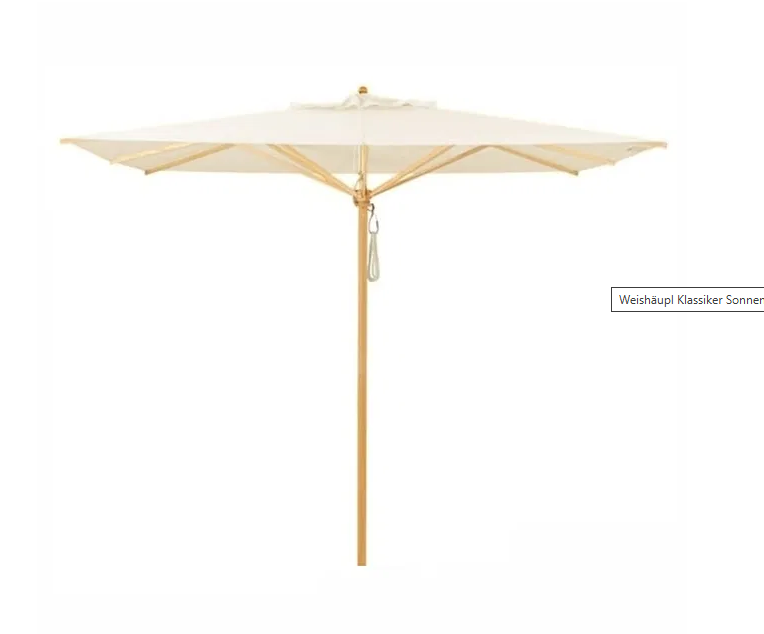 Sonnenschirm WEISHÄUPL Klassiker Rechteckig verschiedene Größen