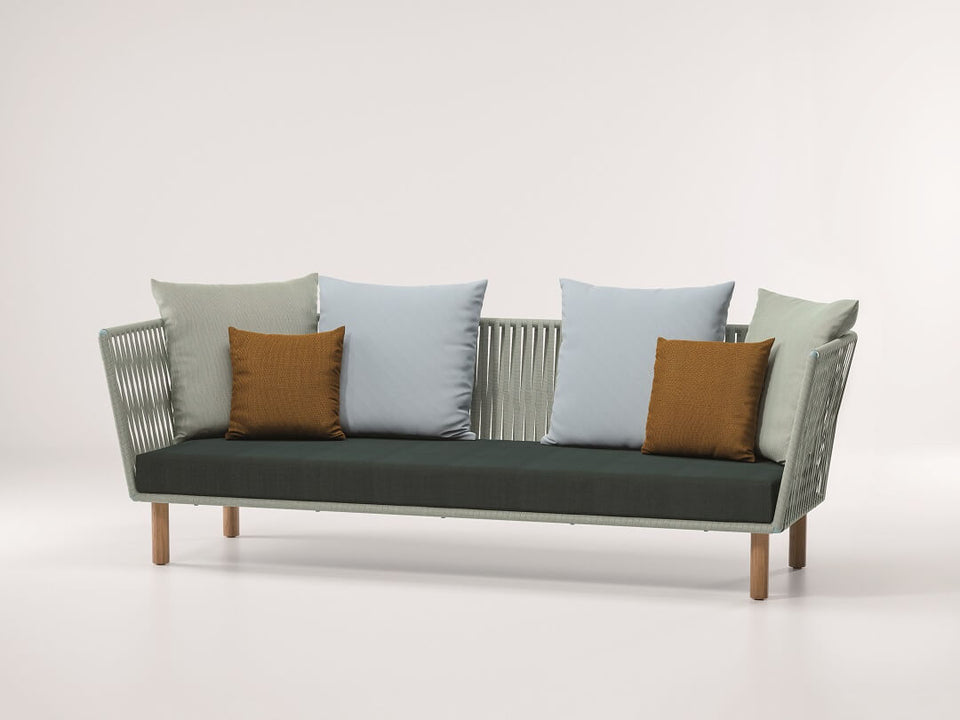 Gartensofa Kettal BITTA 3-Sitzer Outdoorsofa