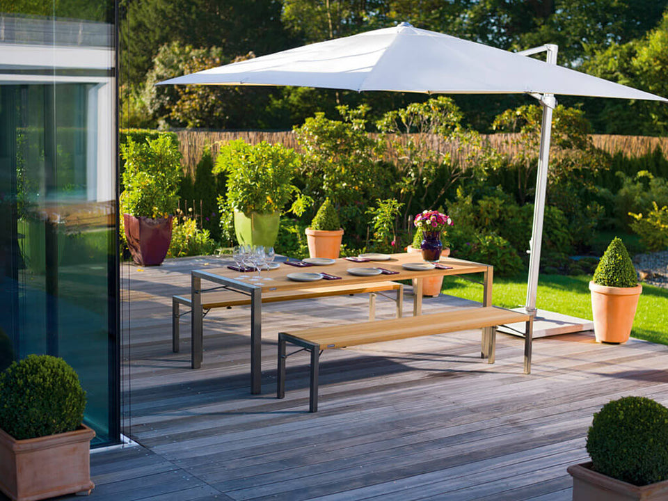 Sonnenschirm WEISHÄUPL Freiarmschirm