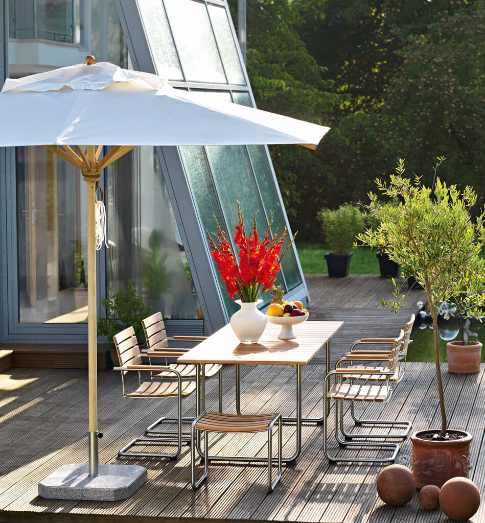 Sonnenschirm WEISHÄUPL Klassiker Rechteckig verschiedene Größen