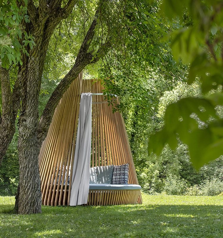 Loungebed ETHIMO Hut