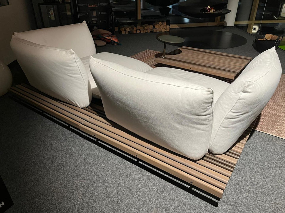 Gartensofa GIORGETTI Outdoorsofa APSARA inklusive Tische