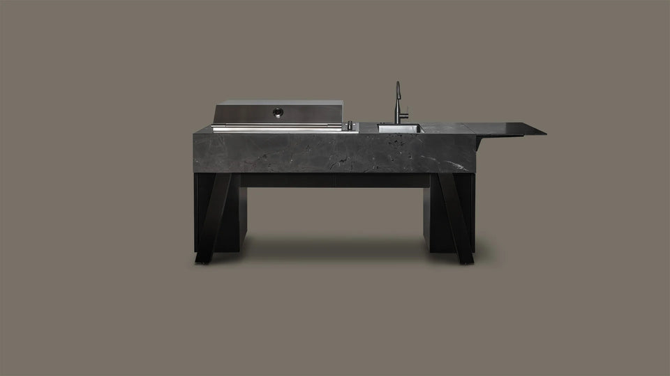 Outdoorküche OCQ BBQUBE mit Grill